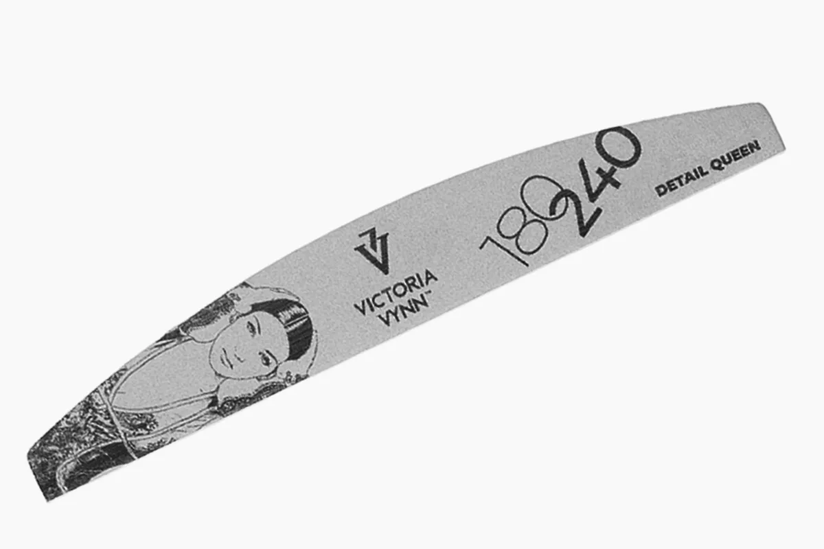 Crescent 180/240 NAIL FILE DETAIL QUEEN 10 pcs VICTORIA VYNN - Image 2