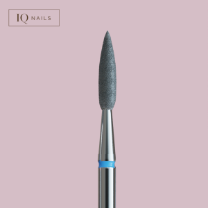 Sharp End Drill Bit Fine Grit Blue 2.1mm IQ Nails xl