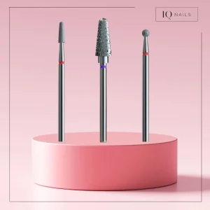 Set of 3 Professional Nail Drill Bits for Beginners IQ Nails