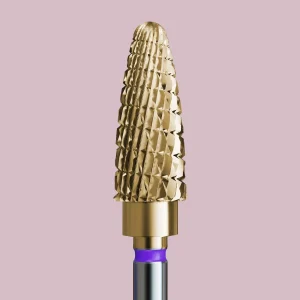 Rounded Head Nail Drill Bit 5mm Violet IQ Nails