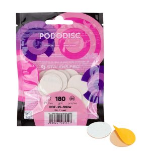 Staleks Expert PODODISC Replaceable Sanding Discs MIX grit, Size M (20 mm), 50 pcs