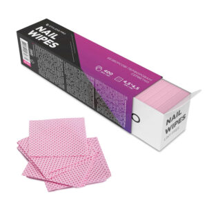 Staleks Expert Lint-Free Perforated Nail Wipes – Pink – 400 pcs